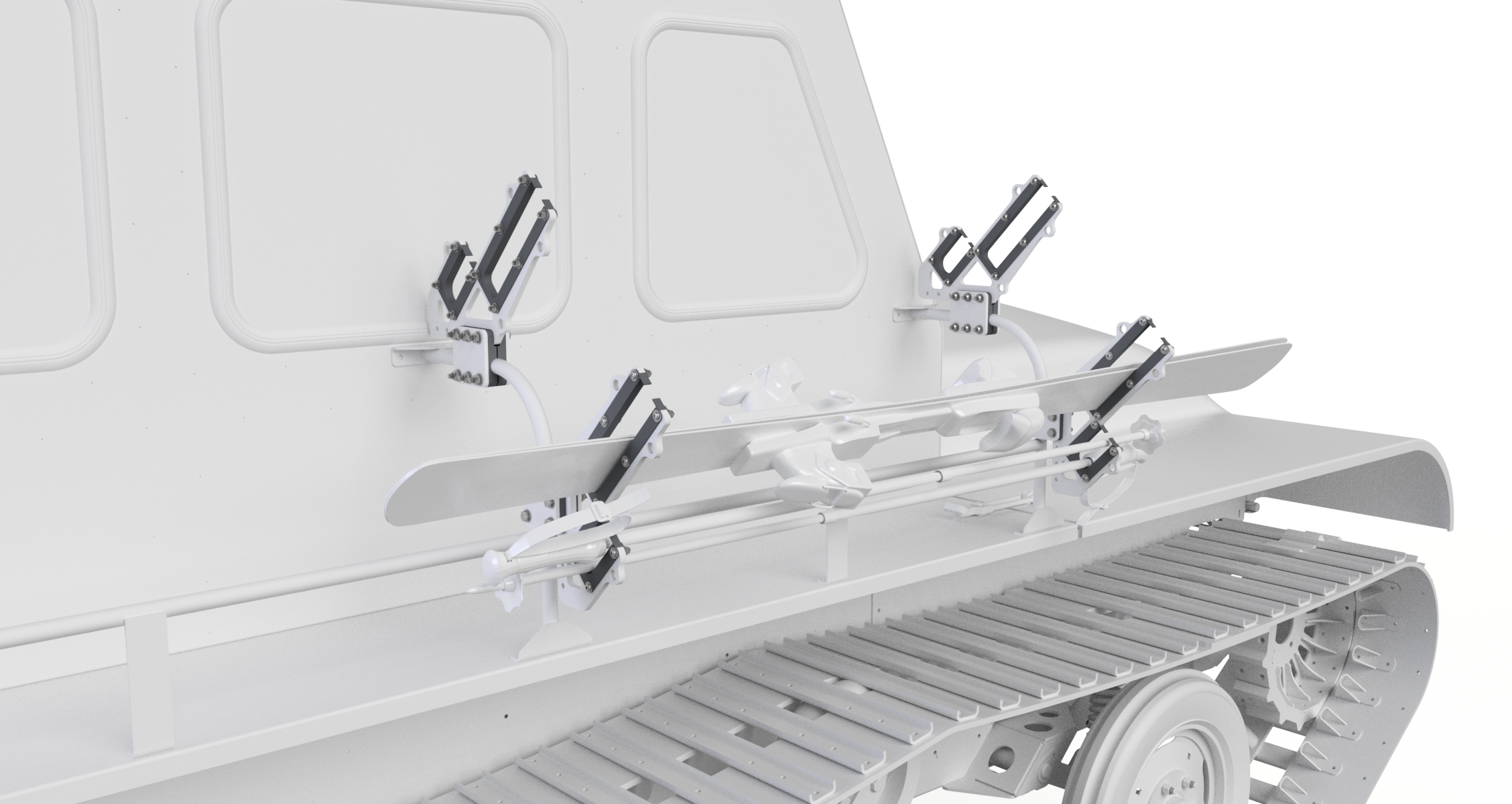 Bolt-On Ski & Snowboard Rack