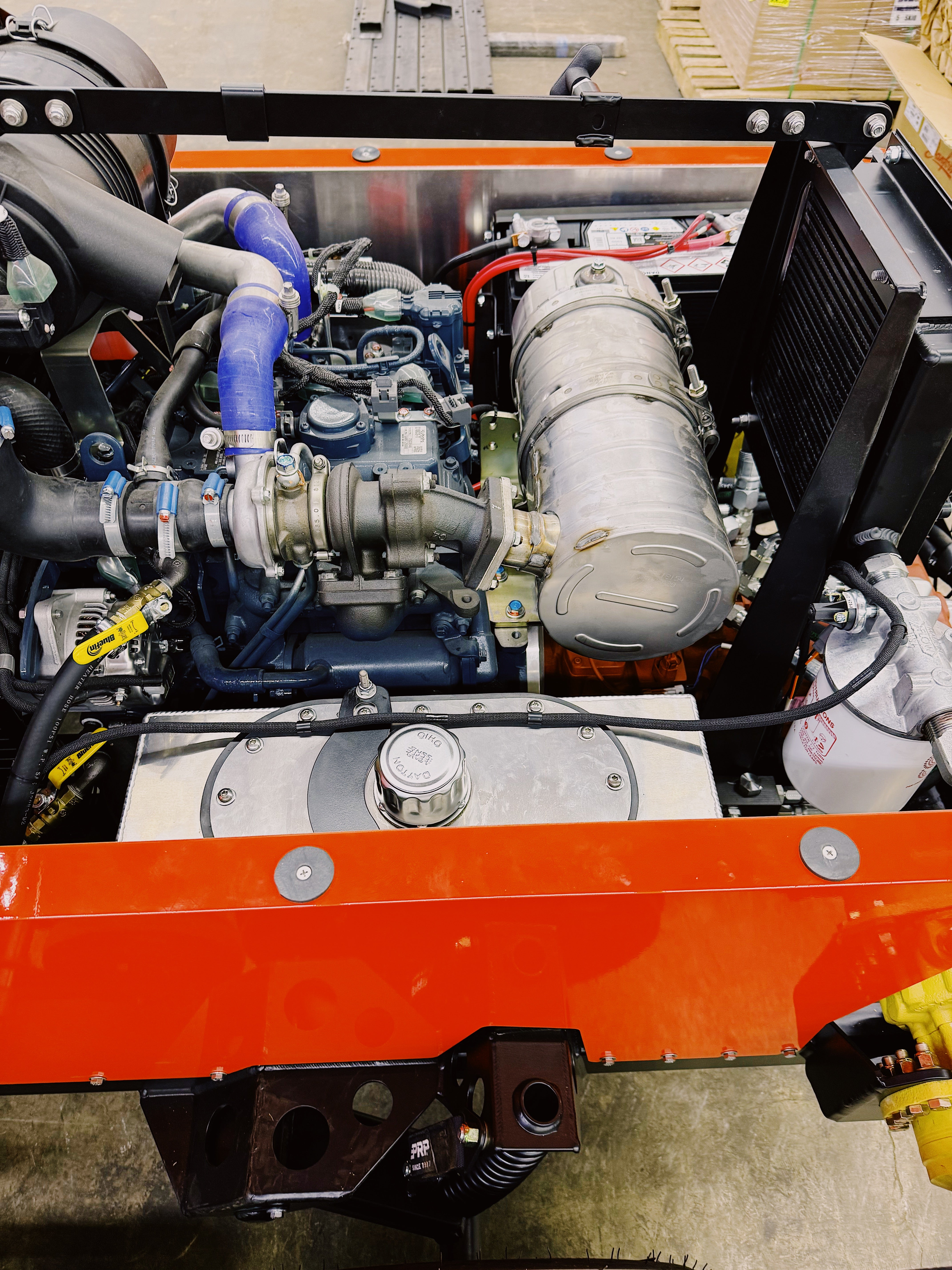 Sno Trac Kubota engine