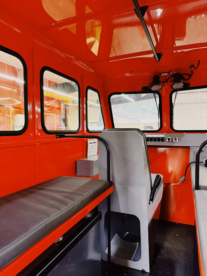 Sno Trac models feature wide windows to master your surroundings