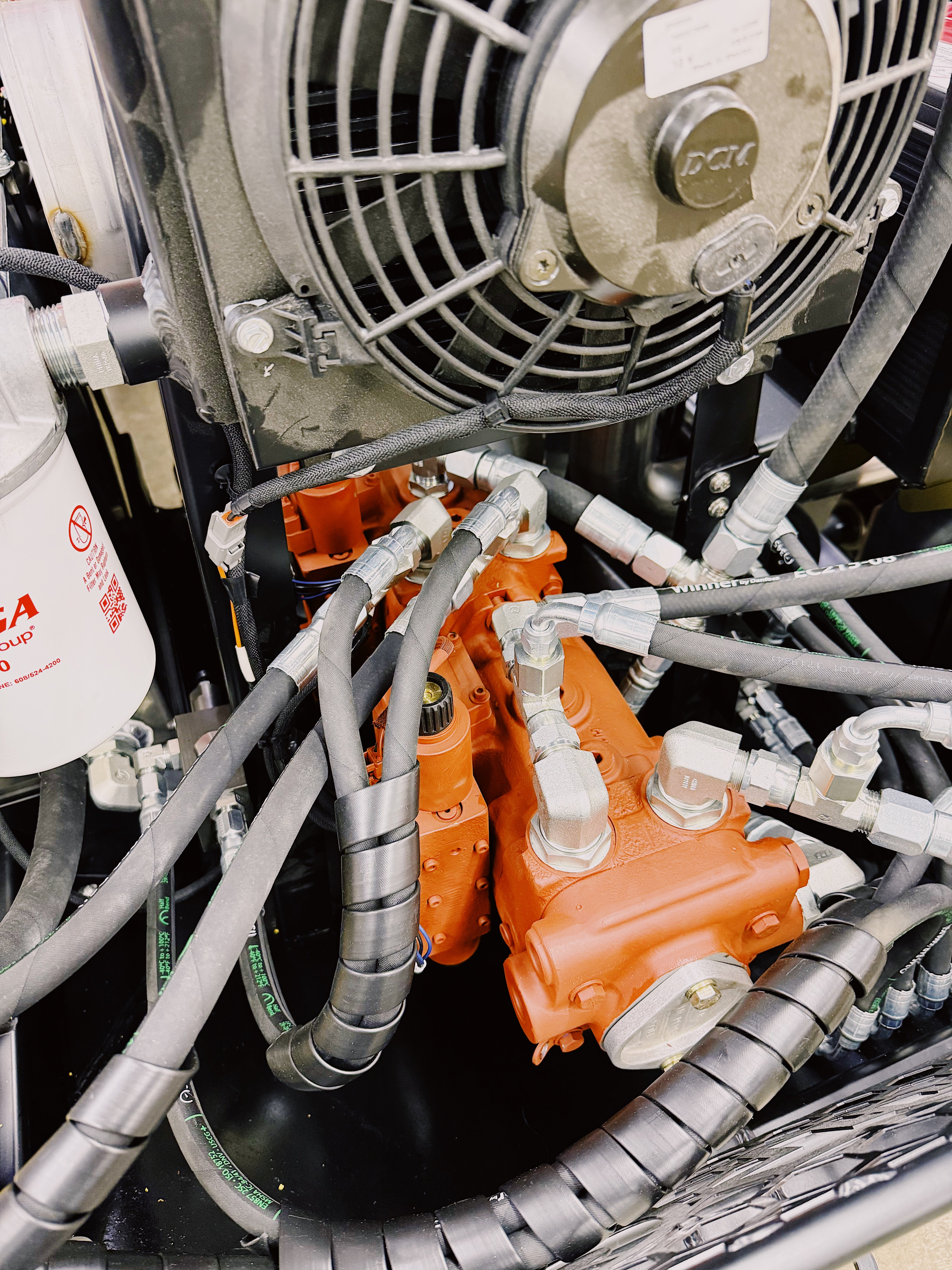 Engine components of Sno Trac 2026 model